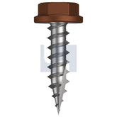 Hobsons - #10-12 x 20 Terrain - Cl4 As3566 Type 17 Flanged Hex Head | Q519-Te (Pack Of 1000)